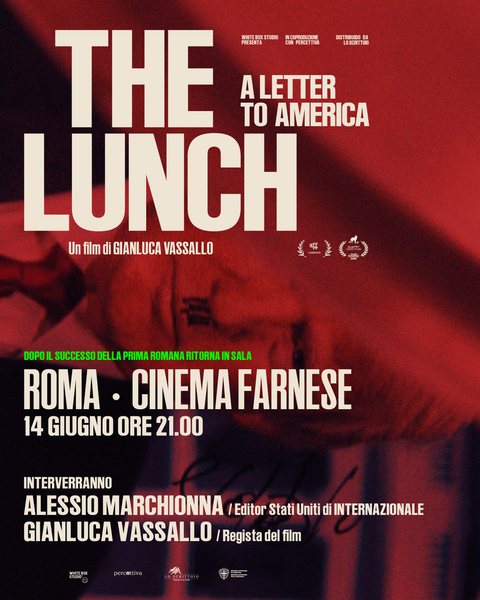 The Lunch, Cinema Farnese — Roma